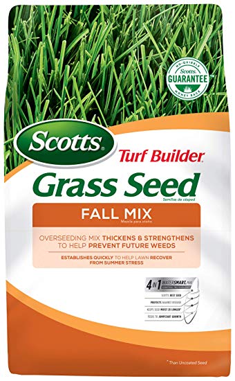 Scotts Turf Builder Grass Seed - Fall Mix, 15-Pound (Not Sold in Louisiana)