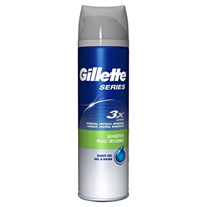 Gillette Series Sensitive Skin Shaving Gel, 200 ml