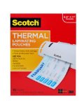 Scotch Thermal Laminating Pouches 89 x 114-Inches 3 mil thick 100-Pack TP3854-100