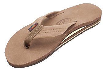 Rainbow Sandals Mens Double Layer