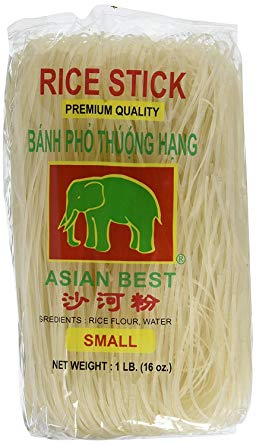 Asian Best Premium Rice Stick Noodle, 16 oz (6 Pack)