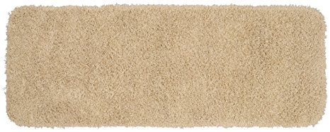 Garland Rug Jazz Runner Shaggy Washable Nylon Rug, 22-Inch by 60-Inch, Linen