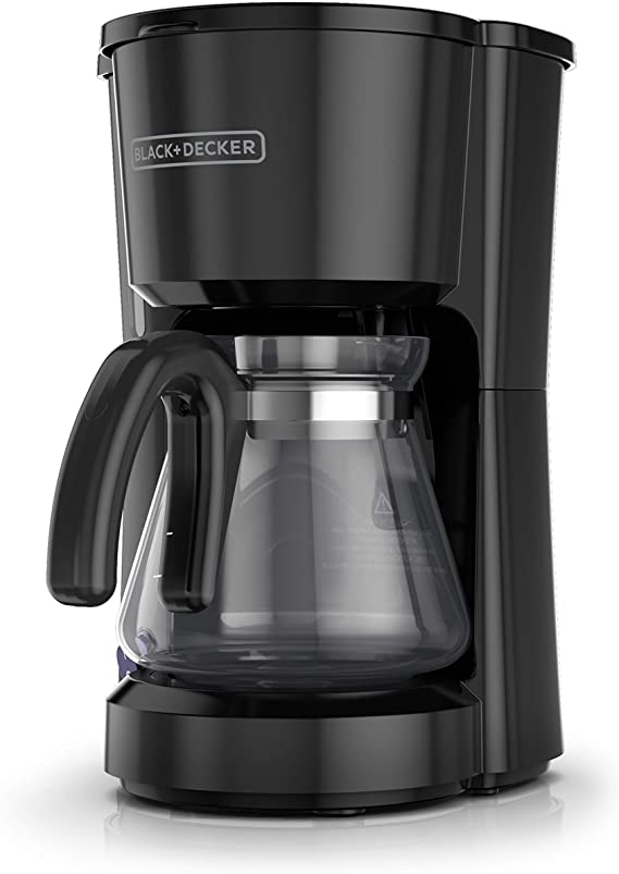 BLACK DECKER 5-Cup Coffee Maker, Compact Design