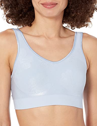 Bali Women's Comfort Revolution Full-Coverage Wireless Bra, Foam Wirefree T-Shirt Bra, DF3488