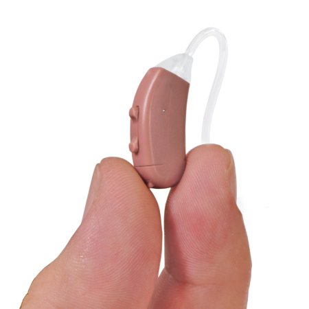 LifeEar Hearing Amplifier - Doctor and Audiologist Designed - All Digital - Volume Control - Background Noise Reduction - 4 Programs - Almost Invisible, Aids with Hearing - More Affordable Than Siemens, Phonak, Oticon, Starkey (LEFT EAR)
