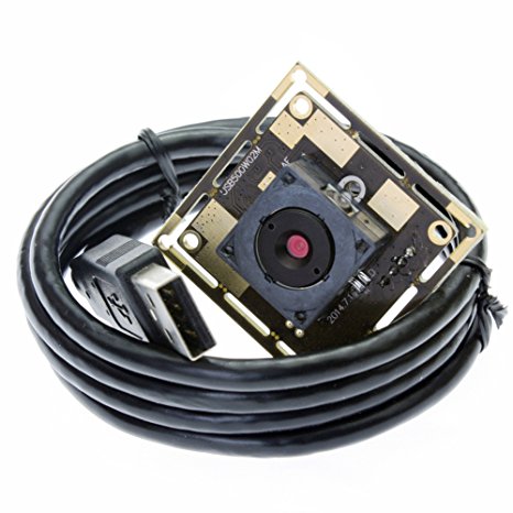ELP 60degree 5 megapixel camera module with 1Meter USB cable