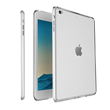 Apple iPad Mini 4 | Mini IV | [ 2015] Case, Case Army Scratch-Resistant Case for Apple iPad Mini 4 | iPad Mini IV | Silicone Crystal Clear Cover with TPU Bumper (Limited (Clear)