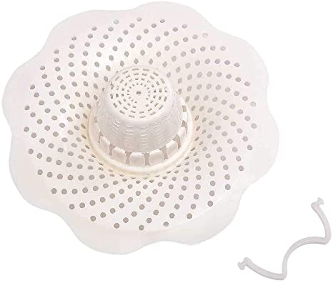 Riforla Shower Drain Stopper Hair Trap Hair Catcher Bathtub Drain, Strainers Protectors Cover for Floor,Laundry,Kitchen and Bathroom