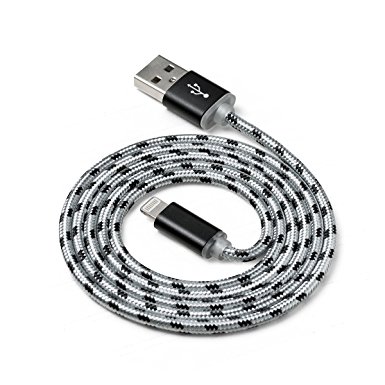 Flebi iPhone Charger Lightning to USB Cable Charging Cord 3 Feet