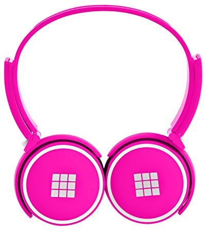 Polaroid Volume Limiting 85dB Kids Headphones, The Only CPSIA Certified BPA FREE! Compatible With iPad and Android Tablets - Pink