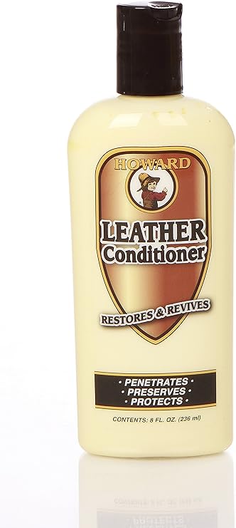 Howard Leather Conditioner Cream Cleaner LC0008 Protect and Preserve Leather Items Sofa Car Jacket Shoes Bags Tack Saddle 236ml