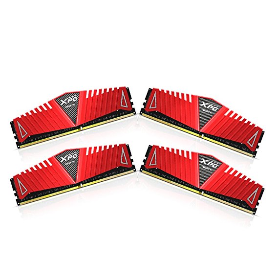 ADATA XPG Z1 32 GB  DDR4 3000 MHz CL16 Memory Modules - Red , AX4U300038G16-QRZ