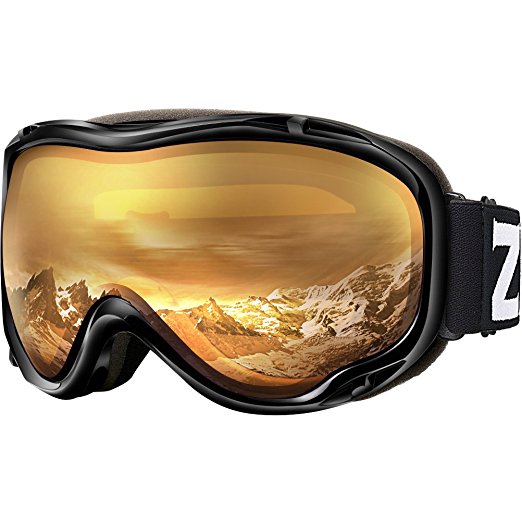 ZIONOR Lagopus Ski Snowboard Goggles UV Protection Anti-fog Snow Goggles for Men Women Youth