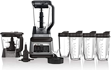 Professional Plus Kitchen System, 1400 WP, 5 Functions for Smoothies, Chopping, Dough & More with Auto IQ, 72-oz.* Blender Pitcher, 64-oz. Processor Bowl