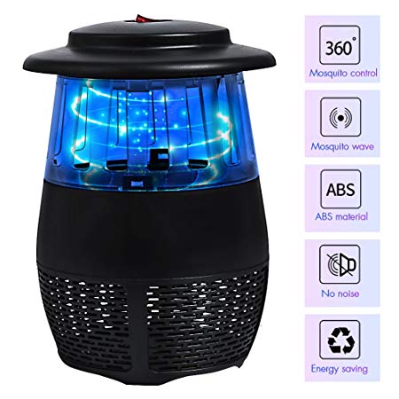 BBoilin Mosquito Killer, Bug Zapper, Mosquito Night Lamp, Electronic Insect Killer, Mosquito Trap Indoors and Outdoors BK2