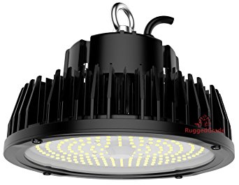 27,000 Lumen - 200 Watt Rigel Series LED High Bay- DLC Premium Listed - 5000K LED High Bay Lighting - UFO LED Light - Ultra Efficient 135 Lumens to Watts - Warehouse LED Lights - High Bay LED Lighting