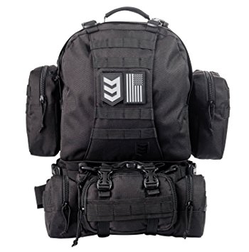 3V Gear Paratus 3 Day Operator's Pack Military Style Molle & Hydration Compatible Tactical Backpack, Bug Out Bag for Outdoors, Survival, Backpacking, Hunting