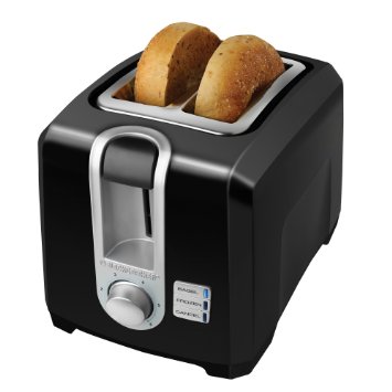 Black & Decker T2569B 2 Slice Toaster, Black