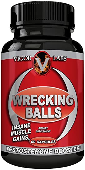 Vigor Labs Wrecking Balls - 60 Capsules