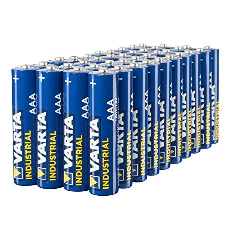 Varta Type AAA LR3 Micro Alkaline Batteries (Pack of 40)