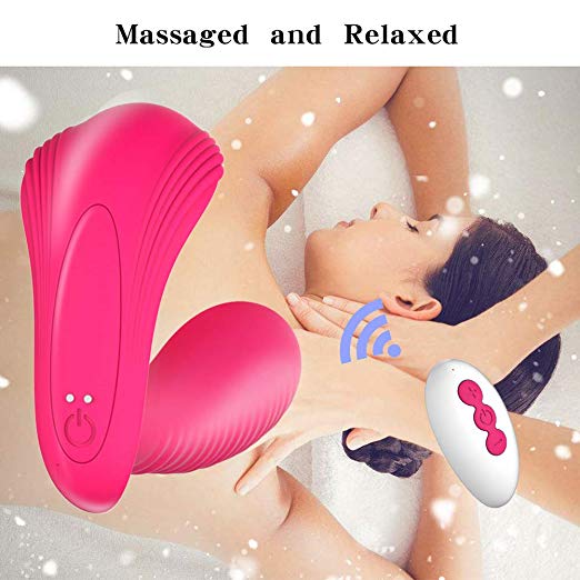 Lanyer Food-Grade Silicone Waterproof Wand Massager Strong Shock Warming Function Body Massager, USB Rechargeable Wireless Lot of Vibration Modes Massage for Injury Recovery-Relaxing