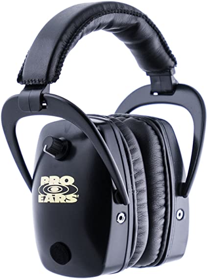 Pro Ears ProSlim Gold Electronic Earmuffs (NRR 28 dB)