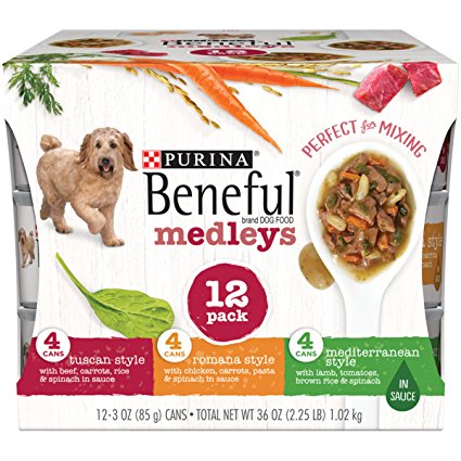Purina Beneful Medleys Adult Wet Dog Food Variety Pack