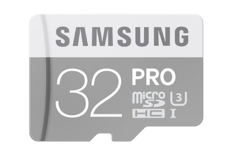 Samsung 32GB PRO Class 10 Micro SDHC Card with Adapter up to 90MB/s (MB-MG32EA/AM)