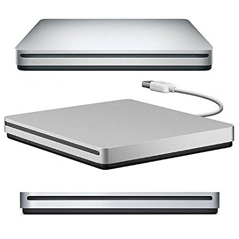 DVD/CD Burner External Slot-in Drive DVD VCD CD RW Player Burner Superdrive for Apple Macbook Pro Air iMAC