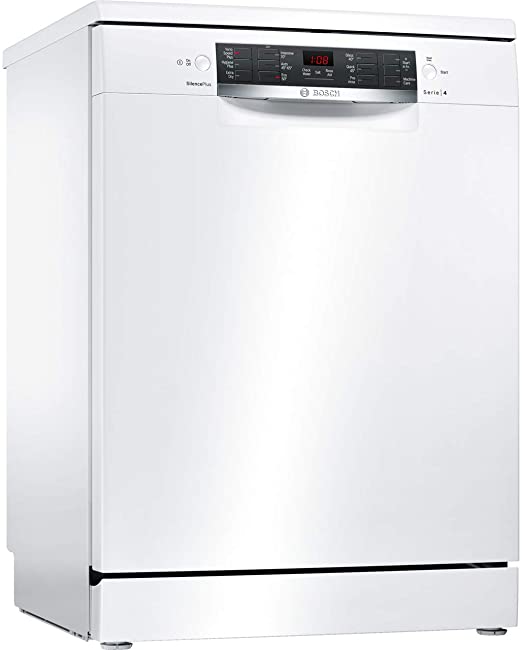 Bosch Serie 4 SMS46IW10G Standard Dishwasher - White