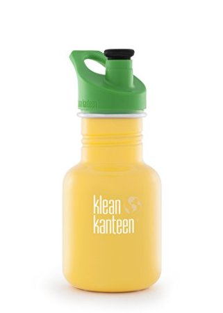 Kid Kanteen 12-Ounce Stainless Steel Bottle With Sport Cap