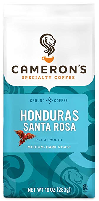 Cameron's Coffee Roasted Ground Coffee Bag, Honduras Santa Rosa, 10 Ounce