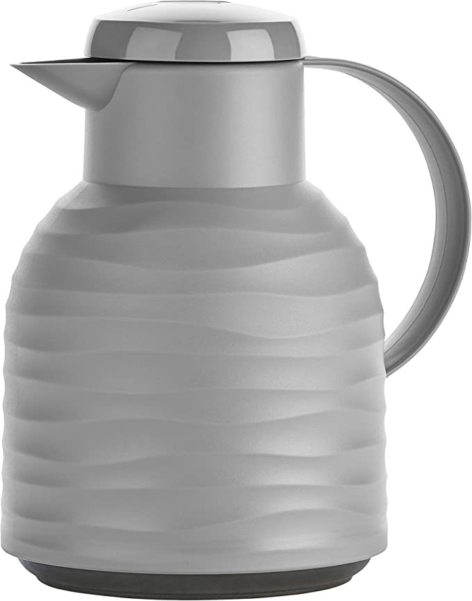 Emsa Samba N4010900 Insulated jug, Plastic, 1 Liter, Wave Stone