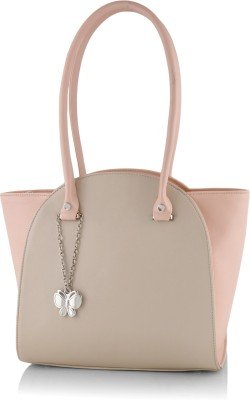 Butterflies Women's Handbag (Cream) (BNS 0580CRM)