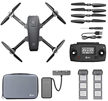 Holy Stone HS720 2K Drone and Spare Battery Set, Flight Time up to 52 Minutes