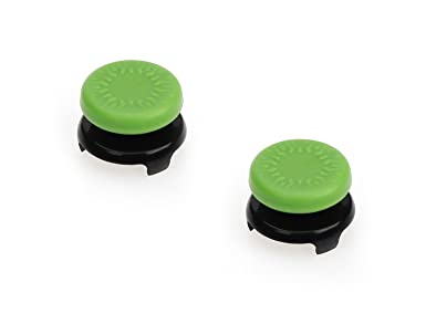 AmazonBasics Xbox One Controller Thumb Grips - Pack of 2, Green