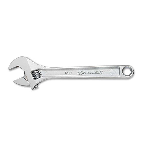 Crescent AC210VS Adjustable Wrench Plated Finish 10 Inch