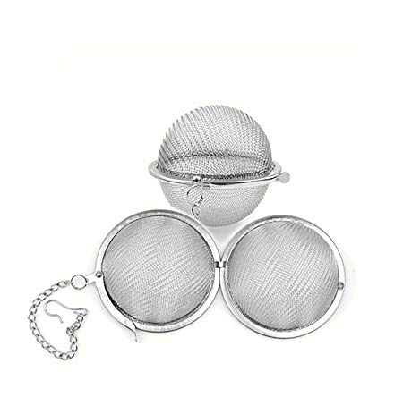 ARKTEK Stainless Steel Mesh Tea Infuser Tea Strainer Tea Filter (Pack of 2, 1.8"/4.5cm)