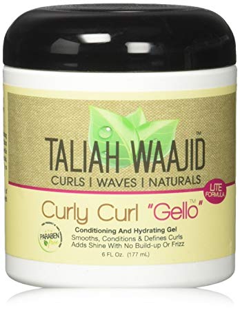Taliah Waajid Curly Curl Gelo, 6 Ounce