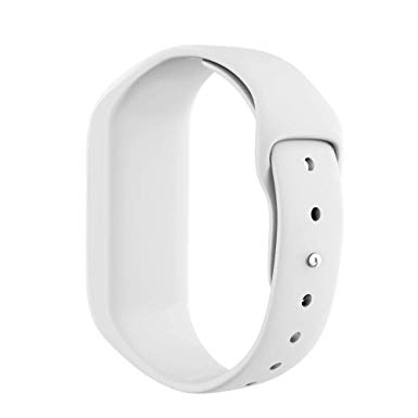 ANCOOL Compatible with Vivofit JR Bands Soft Silicone Wristbands Replacement for Vivofit 3/Vivofit JR/Vivofit JR2 Tracker, White
