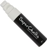 15mm JUMBO Tip - SuperChalksTM Liquid Chalk Markers - Brilliant Bold White Color