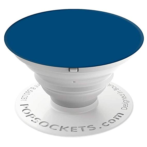 PopSockets: Collapsible Grip & Stand Phones Tablets - Navy