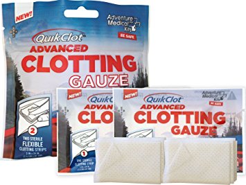 Adventure Medical Kits AMK Quickclot Advanced Clotting Gauze