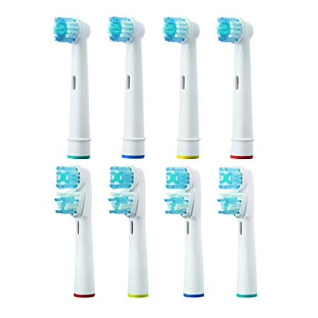 Replacement Toothbrush Heads Compatible with Oral b Electric Toothbrush Pro 1000 Pro 3000 Pro 5000 Pro 7000 Vitality Sensitive Clean   Dual Clean