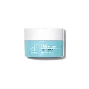 e.l.f. SKIN Mini Holy Hydration! Face Cream, Moisturizer For Nourishing & Plumping Skin, Infused With Hyaluronic Acid, Vegan & Cruelty-Free, 0.529 Oz