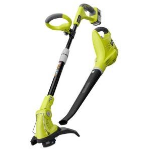 Ryobi One  12 in. 18-Volt String Trimmer and Blower Combo Pack