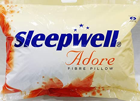 Sleepwell Memory Foam Pillow, 27 x 17, White, Pack Of 1