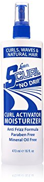 Luster's S Curl No Drip Activator Moisturizer, 16 Ounce
