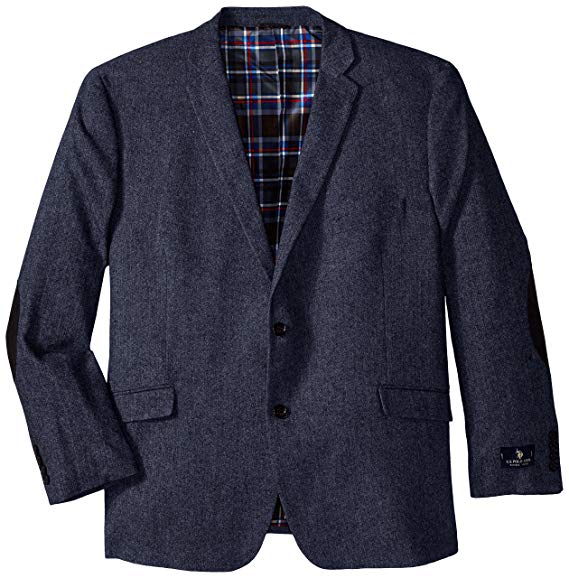 U.S. Polo Assn. Men's Big-Tall Wool Donegal Sport Coat