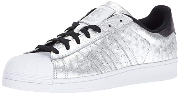 adidas Originals Men's Superstar Shoes, Silvmt/Silvmt/Ftwwht, 12 M US